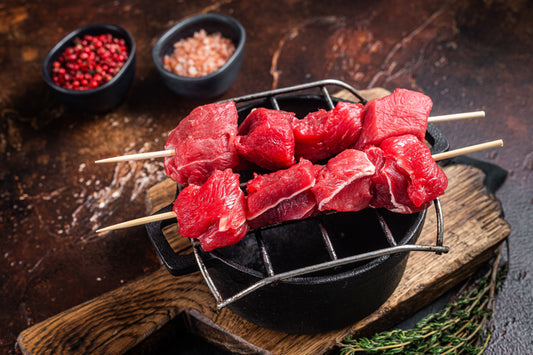 Nature’s Presence Location Grass Fed Stew Meat 2lb (Sliced Meat Cubes)